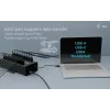 i-tec USB-C/USB-A Metal Charging + data HUB, 15W pre pripojenie, 20x USB-C