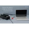 i-tec USB-C/USB-A Metal Charging + data HUB, 15W pre pripojenie, 20x USB-C