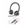 HP Poly Blackwire 8225 stereo USB-C headset +USB-C/A adaptér