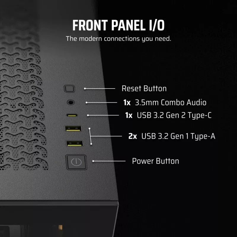 CORSAIR PC skriňa – 3500X ARGB Mid-Tower
