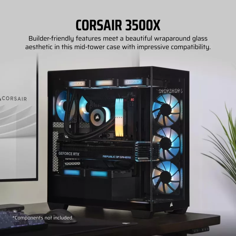 CORSAIR PC skriňa - 3500x Mid-Tower