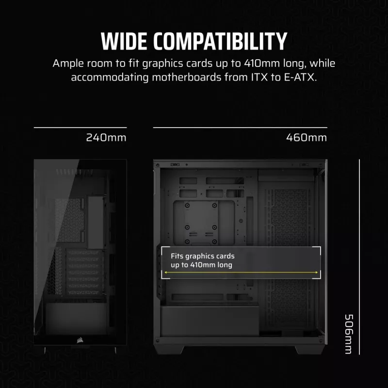 CORSAIR PC skriňa - 3500x Mid-Tower