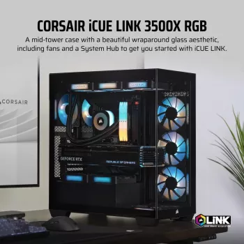 CORSAIR PC skriňa - iCUE LINK 3500X RGB Mid-Tower