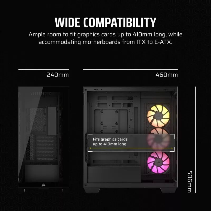 CORSAIR PC skriňa - iCUE LINK 3500X RGB Mid-Tower