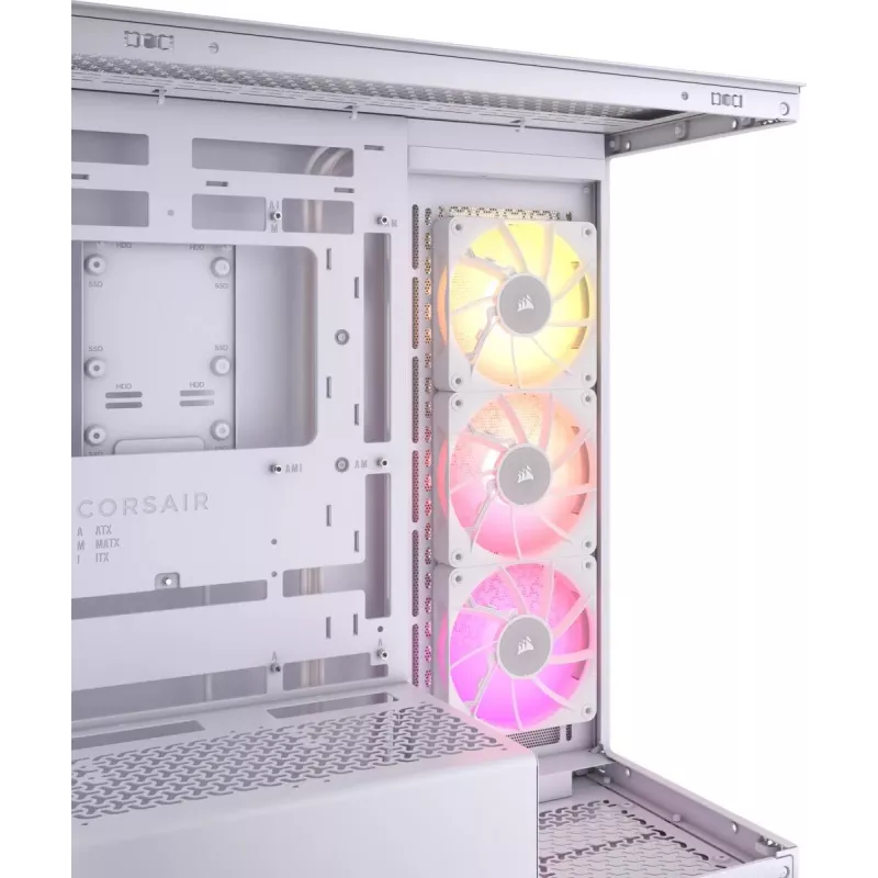 CORSAIR PC skriňa - Icue Link 3500x RGB Mid-tower - biela