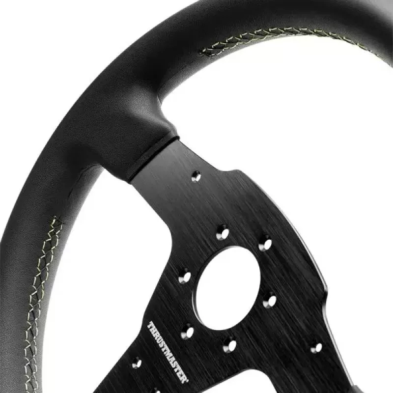 Thrustmaster Evo Racing 32R Leather čierny, žltý volant PC, PlayStation 4, PlayStation 5, Xbox, Xbox One