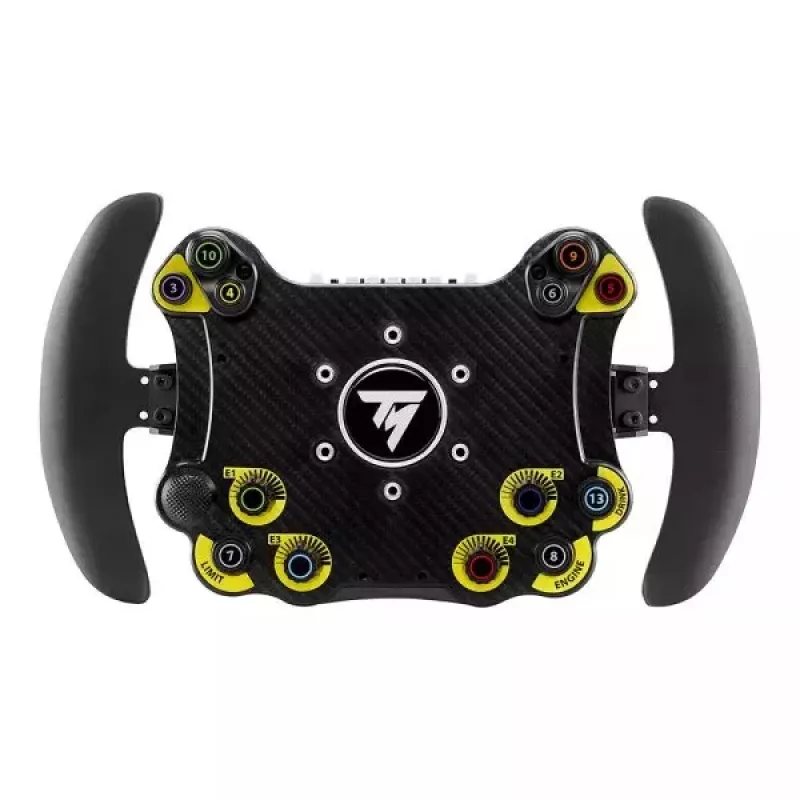 Thrustmaster Evo Racing 32R Leather čierny, žltý volant PC, PlayStation 4, PlayStation 5, Xbox, Xbox One