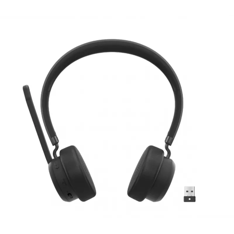 Lenovo bezdrôtový VoIP headset s hlavovým mostom Office/Call-Center Bluetooth čierny