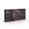 Herná klávesnica Savio SAVGK-PHENIX žltá USB RF Wireless Bluetooth mechanická 82 klávesov RGB