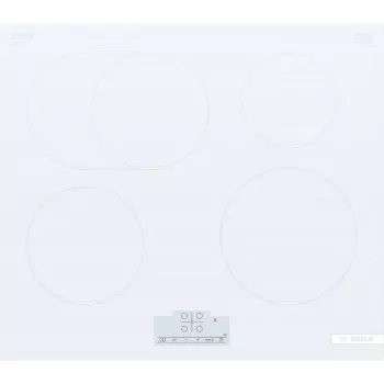 Bosch Serie 6 PIF612BB1E indukčná varná doska, 4 zóny, vstavaná, 60 cm, biela, dotykové ovládanie