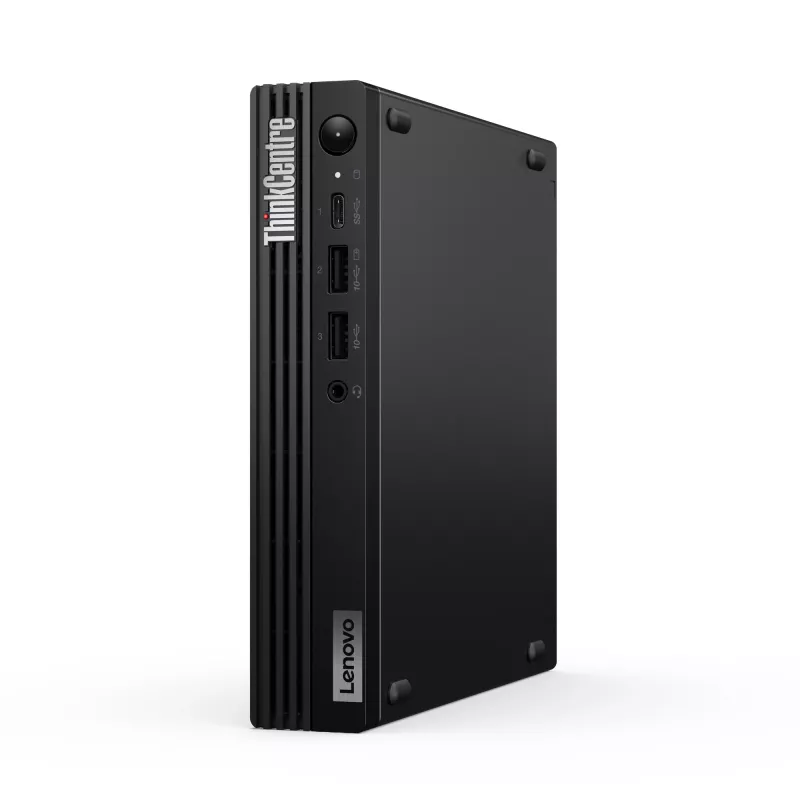 Lenovo ThinkCentre M70q Gen 5 Intel® Core™ i3 i3-14100T 8 GB DDR5-SDRAM 256 GB SSD Windows 11 Pro Mini PC čierny