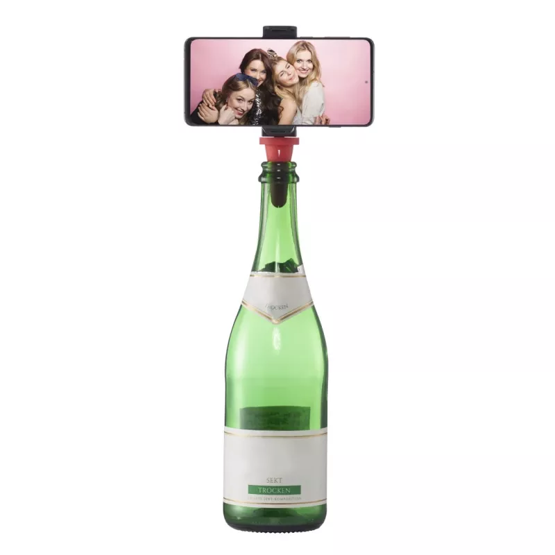 Hama Bottle Pod Fun pasívny držiak mobilný telefón/smartfón čierny, červený
