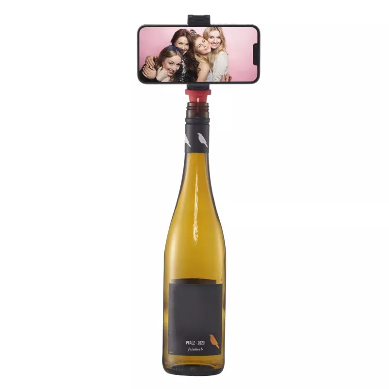 Hama Bottle Pod Fun pasívny držiak mobilný telefón/smartfón čierny, červený