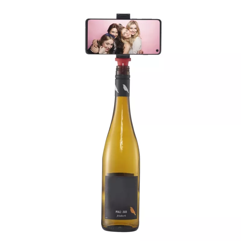 Hama Bottle Pod Fun pasívny držiak mobilný telefón/smartfón čierny, červený