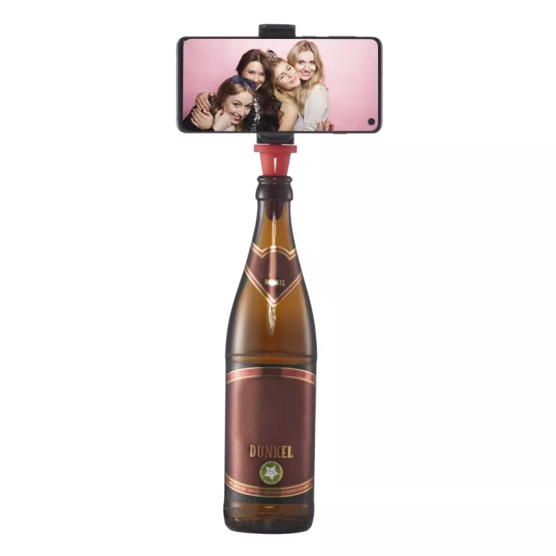Hama Bottle Pod Fun pasívny držiak mobilný telefón/smartfón čierny, červený