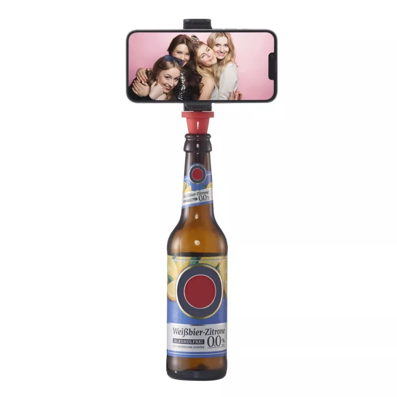 Hama Bottle Pod Fun pasívny držiak mobilný telefón/smartfón čierny, červený