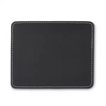 Podložka pod myš Hama Leather Look čierna 00126856