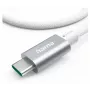 Hama plne vybavený USB kábel USB 3.2 Gen 2 (3.1 Gen 2) 1,5 m USB-C biely