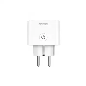 Hama 00176638 zásuvka CEE 7/7 biela