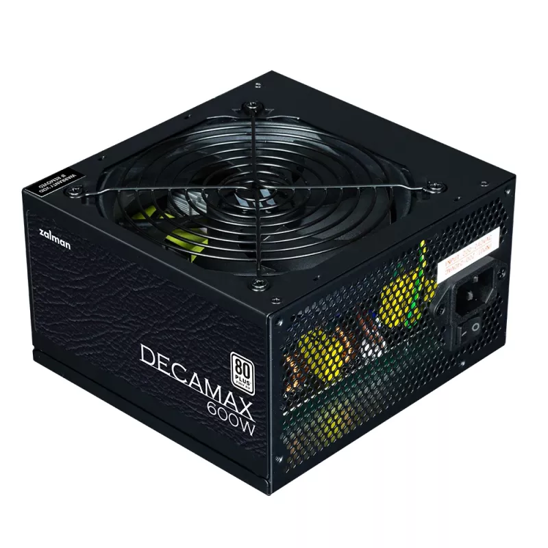 Zalman Decamax napájací zdroj 600 W ATX čierny