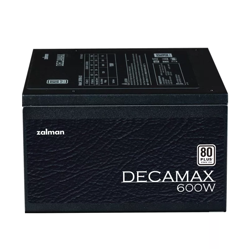 Zalman Decamax napájací zdroj 600 W ATX čierny