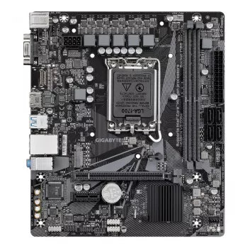 GIGABYTE H610M H V3 DDR4 základná doska - podporuje Intel Core 14. gen CPU, 4+1+1 hybridné fázy digitálny VRM, až do 3200 MHz DDR4, 1x PCIe 3.0 M.2, GbE LAN, USB 3.2 Gen 1