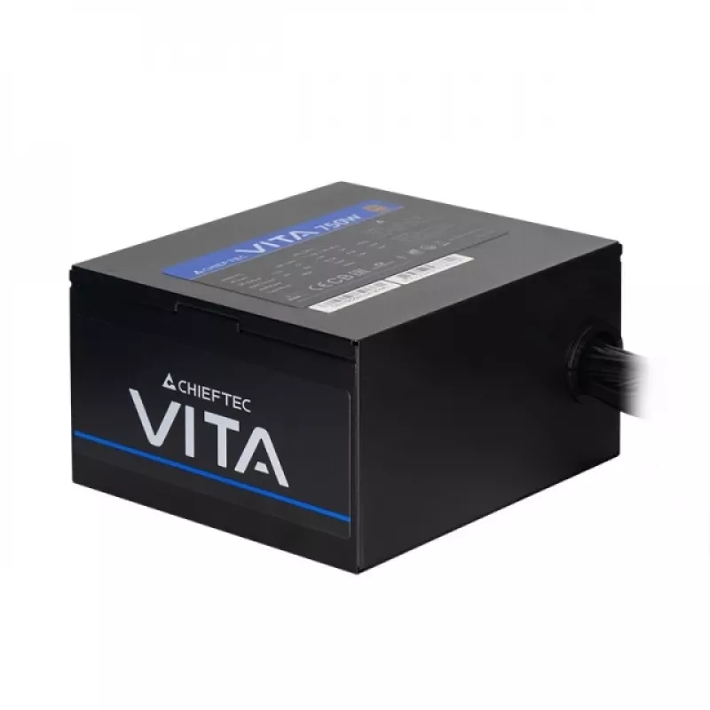Chieftec Vita napájací zdroj 750W 80+ Bronze Retail – PC/Server PSU – 20+4-Pin ATX PS/2