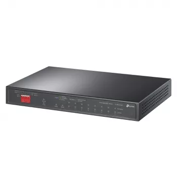 TP-Link 10-portový gigabitový desktop switch so 6-portovým PoE+ a 2-portovým PoE++