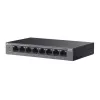 TP-Link LiteWave 8-portový gigabitový desktop switch s 8-portovým PoE+