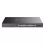 TP-Link Omada SG3428XMPP sieťový switch Managed L2+ Gigabit Ethernet (10/100/1000) Power over Ethernet (PoE) 1U čierny