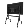 Neomounts MOVE Go XL FL50-575BL1 vozík na TV 65-110 palcov, max. 125 kg, nastaviteľná výška 129-139 cm, VESA 100x100-1100x600, uzamykateľný, certifikácia TÜV, čierny