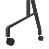 Neomounts MOVE Go XL FL50-575BL1 vozík na TV 65-110 palcov, max. 125 kg, nastaviteľná výška 129-139 cm, VESA 100x100-1100x600, uzamykateľný, certifikácia TÜV, čierny