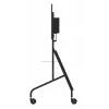 Neomounts MOVE Go XL FL50-575BL1 vozík na TV 65-110 palcov, max. 125 kg, nastaviteľná výška 129-139 cm, VESA 100x100-1100x600, uzamykateľný, certifikácia TÜV, čierny