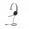 Yealink UH35 Mono Teams USB-A headset, káblový, 20 - 20000 Hz, kancelária/call centrum, 96,5 g, headset, čierny