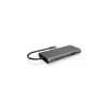 ICY BOX IB-DK4050-CPD káblový USB 3.2 Gen 1 (3.1 Gen 1) Type-C antracit