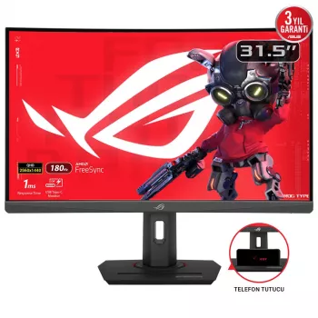 ASUS ROG Strix XG32WCS počítačový monitor 80 cm (31,5 palcov) 2560 x 1440 pixelov Quad HD LED čierny