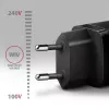 Nástenná nabíjačka Axagon ACU-PD20 1x QC3.0/AFC/FCP/PD Type-C 20W čierna