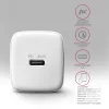 Axagon ACU-PD20W nástenná nabíjačka 1x QC3.0/AFC/FCP/PD Type-C 20W biela