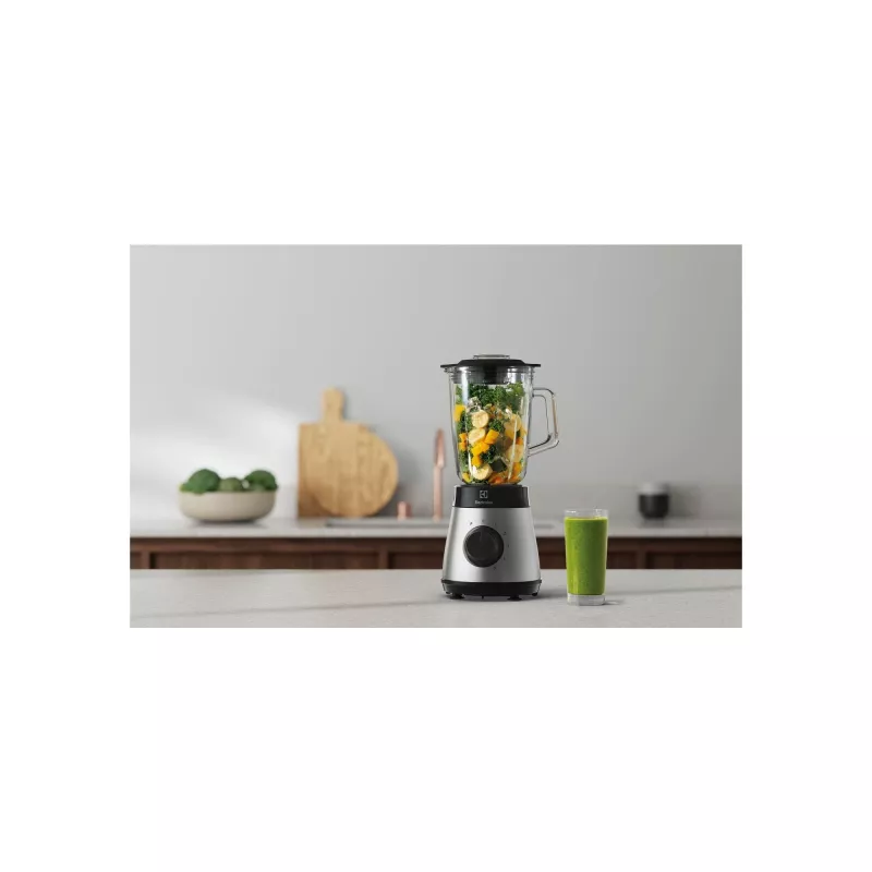 Electrolux Create 4 E4TB1-6ST stolný mixér, 800 W, 1,5 l, nerezová oceľ