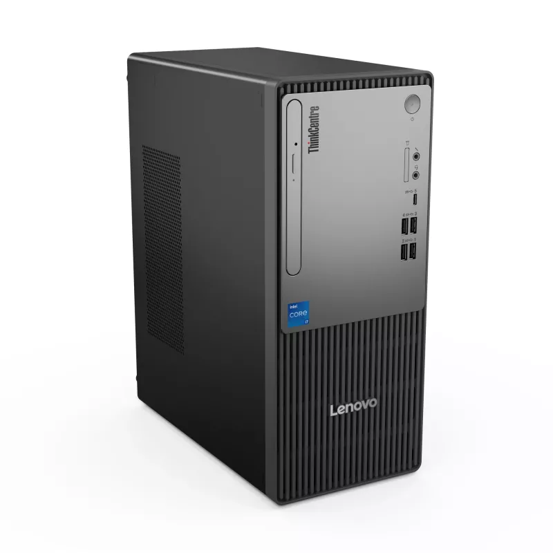 Lenovo ThinkCentre neo 50t Gen 5 Intel® Core™ i3 i3-14100 8 GB DDR5-SDRAM 512 GB SSD Windows 11 Pro Tower PC čierna, sivá