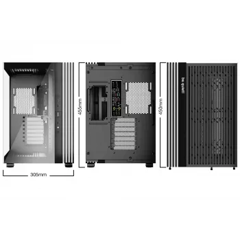 be quiet LIGHT BASE 600 DX čierna Midi Tower