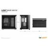 be quiet LIGHT BASE 600 DX čierna Midi Tower