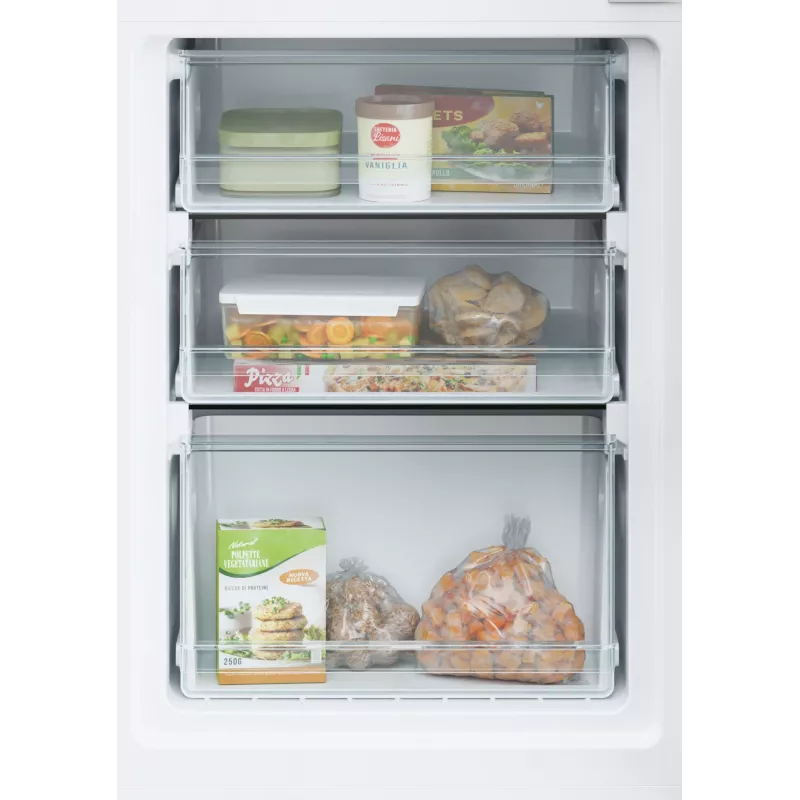 Candy City Combi CCT3L517EW voľne stojaca 260 L biela