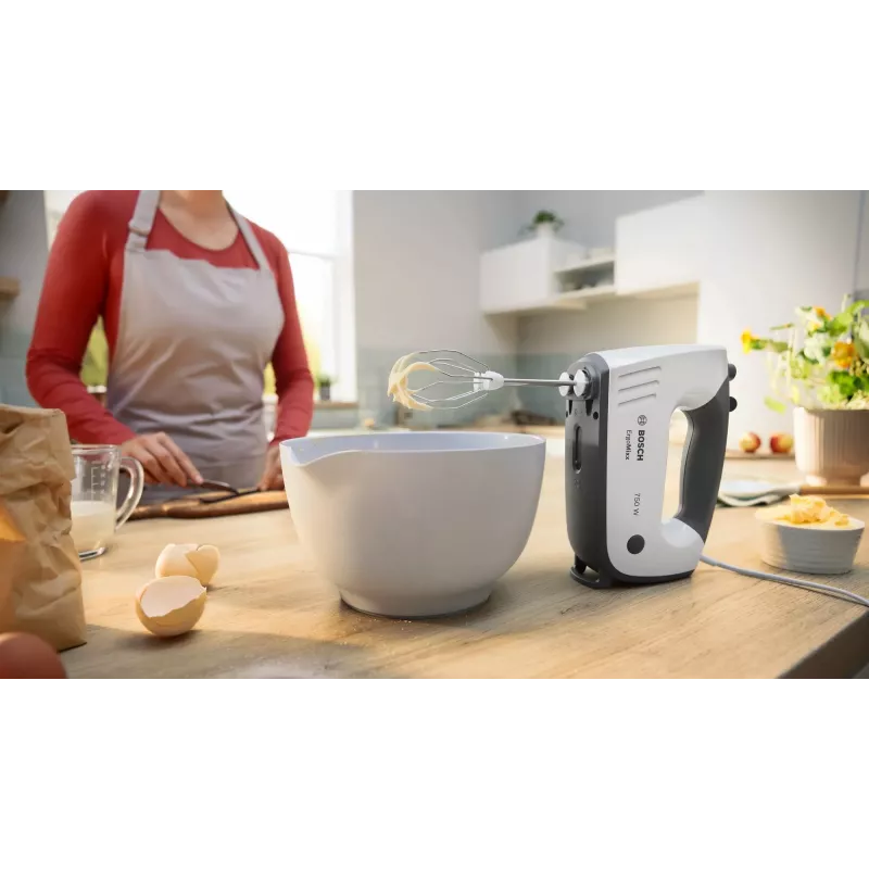 Bosch MFQ37470 ručný mixér 750 W čierna, biela