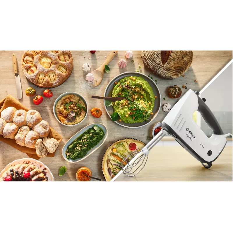 Bosch MFQ37470 ručný mixér 750 W čierna, biela