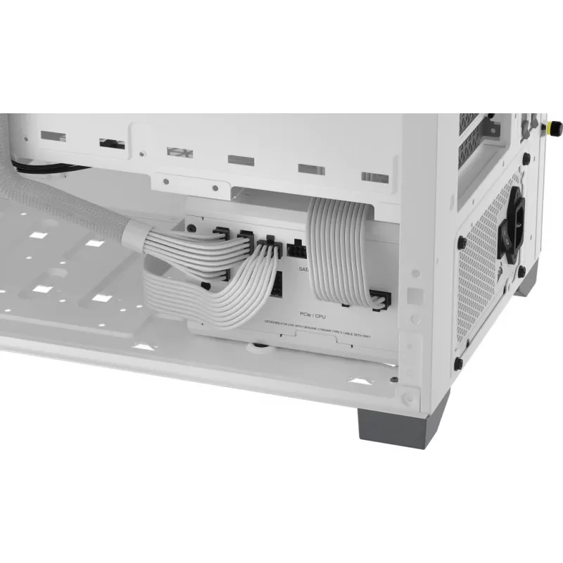 CORSAIR napájací zdroj - Rm750x Shift 80 Plus Gold plne modulárny ATX - biely