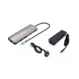i-tec Metal USB-C Nano 2x Display dokovacia stanica s PD 100 W + nabíjačka 100W