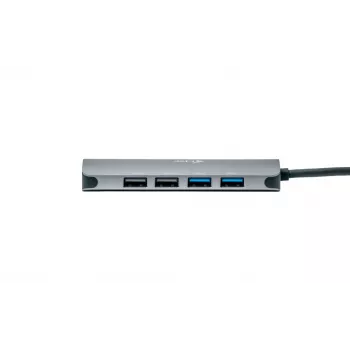 i-tec Metal USB-C Nano 2x Display dokovacia stanica s PD 100 W + nabíjačka 100W