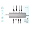 i-tec Metal USB-C Nano 2x Display dokovacia stanica s PD 100 W + nabíjačka 100W
