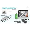 i-tec Metal USB-C Nano 2x Display dokovacia stanica s PD 100 W + nabíjačka 100W